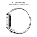 MoKo Frame Compatible with Fitbit Blaze, Stainless Steel Replacement Metal Frame Housing for Fitbit Blaze Smart Watch - Silver