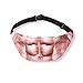 Soksar Dad Bags Fake Belly Pack Hairy Gut Unisex Fanny Handy Hip Zipper Packs Adjustable Belt Waist Hip The Bobby