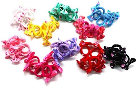 Charlotte 60 Pcs Baby Hair Bands Hair Ties Ponytail Holder For