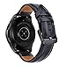 Bands for Samsung Galaxy Watch 42mm Bands/Galaxy Watch Active (40mm) Band,TOROTOP 20MM Genuine Leather Strap Replacement Band Strap for Galaxy Watch 42mm Bands(Black)
