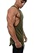 YoungLA Long Tank Tops Men Muscle Shirt Gym Training 306 OLV L Olive