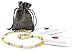 Raw Baltic Amber Teething Necklace made with Amethyst Beads - Sizes from 11 to 14.2 inches (Baby / Toddler / Children) - BoutiqueAmber (11 inches, Raw Lemon / Amethyst)