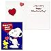 Hallmark Peanuts Valentines Day Cards for Kids, Charlie Brown (32 Valentine Cards, 35 Stickers, 1 Teacher Card)