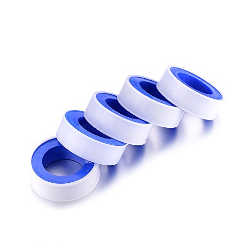 Atoplee 10pcs 12mm×0.075mm×10m P.T.F.E Thread Seal Tape