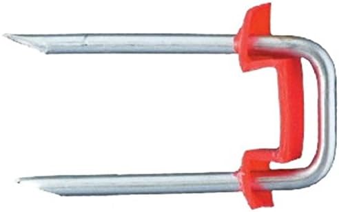 BRISCONSN150-IB-100 1/2X1 1/2 Staples Red (Pack of 100)