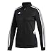 adidas womens Tiro Track Jacket Black/White Medium