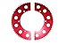 Go Kart Racing Sprocket - Aluminum 2-piece - For Use with #35 Chain (69, Red)