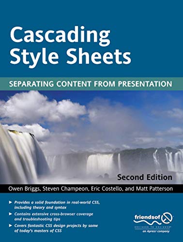 Cascading Style Sheets: Separating Content from Presentation, Second Edition by Owen Briggs