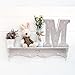 Barnyard Designs Metal Marquee Letter M Light Up Wall Initial Wedding, Bar, Home and Nursery Letter Decoration 12