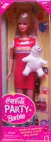 Coca-Cola Party Barbie Doll