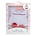 Manhattan Toy Baby Stella Liberty Dress & Sandals Baby Doll Clothes for 15