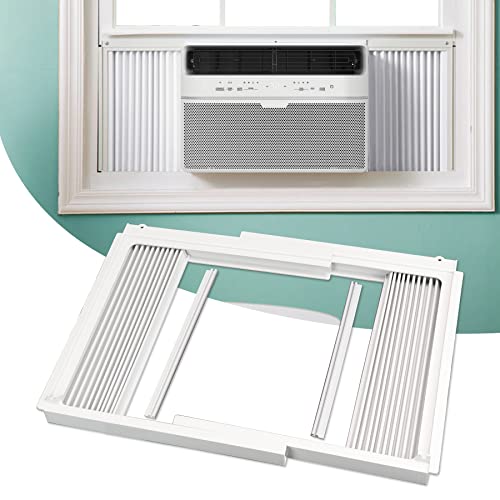 Window Air Conditioner Side Panels With Frame Adjustable