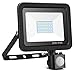 Minger 30W Motion Sensor LED Flood Lights, Outdoor Security Light, 2400lm IP65 Waterproof, Perfect for Porch Patio Garden Garage Yard Entryways Stairs(6000K Cold White, Adjustable PIR Sensor)