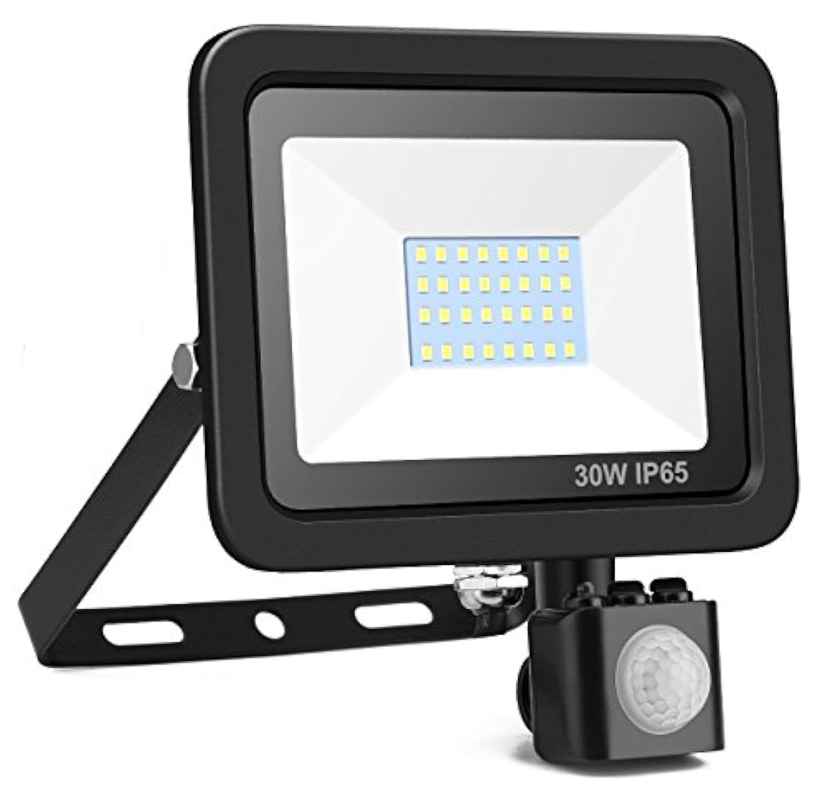 Minger 30W Motion Sensor LED Flood Lights, Outdoor Security Light, 2400lm IP65 W eBay