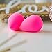 Beauty Junkees Makeup Sponge Blender - Pink Egg Foundation Makeup Blender Sponge, Liquid Cream Powder Contour Blending Sponges, Make Up Applicator, Cosmetic Blenders, Wet Dry Beauty Sponge, Latex Free