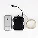 BINZET 50 LEDs 3AA Battery Operated Copper Wire String Light, 5 Meters (With Remote), Warm White
