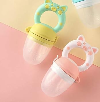 Amazon Com Baby Food Feeder Pacifier 2 In 1 Toy Teething And