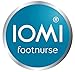 IOMI - 6 Pack Mens Thin Non Binding Extra Wide Loose Top Cotton Diabetic Socks (7-12 US, Blue)