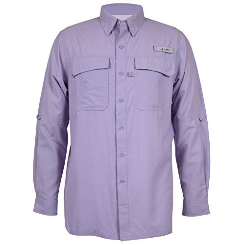 HABIT Mens Taku Bay Long Sleeve River Guide Fishing Shirt Fishing