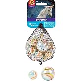 Mega Marbles Unicorn Marble NET (1 Shooter &amp; 24 Player Marbles)