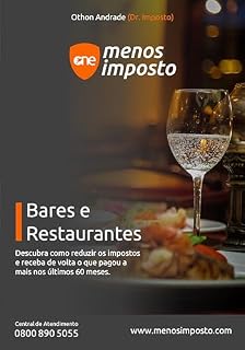 Livro Menos Imposto para Bares e Restaurantes