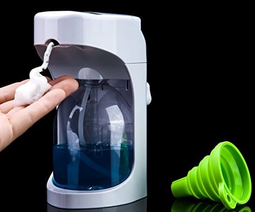 Automatic Soap Dispenser Touchless for Bathroom&amp;Kitchen,Foam Soap Dispenser Hand free Wall Mounted/Countertop With Adjustable Foam Controls.