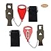 (Set of 2) Portable Door Lock Travel Lock is Compatible for AirBNB Lock,School Lockdown Lock,Safety Lock Offer Extra Safety for Travel,Home,Apartment Living,Hotel,Suitable for Door Open Inward