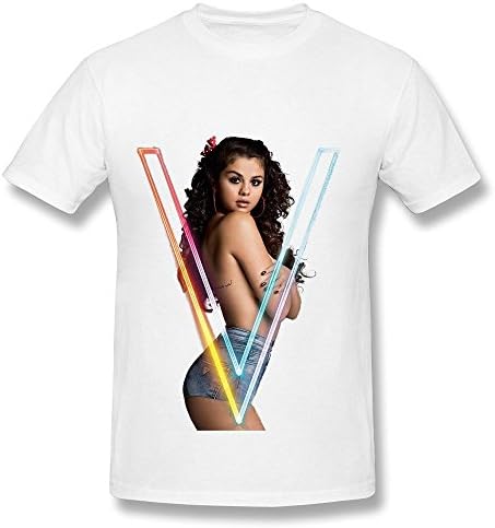 Design We Love Selena Gomez Tour 2016 T-shirts For Men White