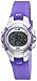 Timex Women's T5K459 1440 Sports Digital Purple Resin Watch