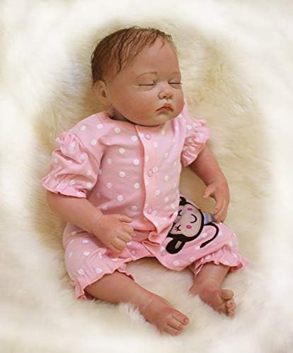 Prezzo OREH 20 Pollici 50 cm Silicone Reborn Bambole Realistico Femmina Dolls Occhi Chiusi Regalo di Natale Bambini Giocattolo Offerte