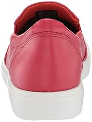 ECCO Women's Soft Classic Slip On Sneaker, Chili