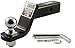 CURT 45055 Trailer Hitch Mount with 1-7/8-Inch Ball & Pin, Fits 2-Inch Receiver, 3,500 lbs, 4-Inch Drop, Regular