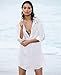 Fasker Womens Bathing Suit Swimwear Beach Bikini Swimsuit Shirt Cover up Dress