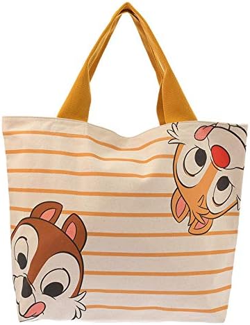 Amazon ディズニーストア 公式 チップ デール トートバッグ Canvas トートバッグ