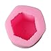 Hexagon honeycomb shaped 3D Candle mold silicone mold form for soap Clay mold Salt carving mould