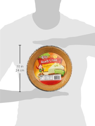 Keebler Ready Crust 9 inch Pie Crust, Reduced Fat, 6 oz