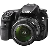 Sony SLT-A58K Digital SLR Kit with 18-55mm Zoom Lens, 20.1MP SLR Camera with 2.7 -Inch LCD Screen (Black)