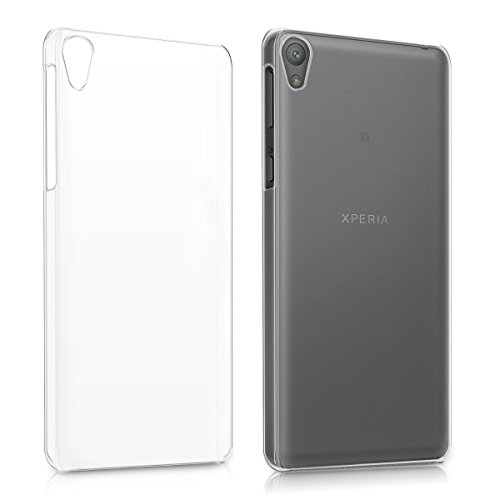 Kwmobile crystal hard case for sony xperia e5 - thin tr…