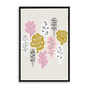 Lovely Creative Design Made With Love Framed for Living Room Bedroom Abstract Flowers for