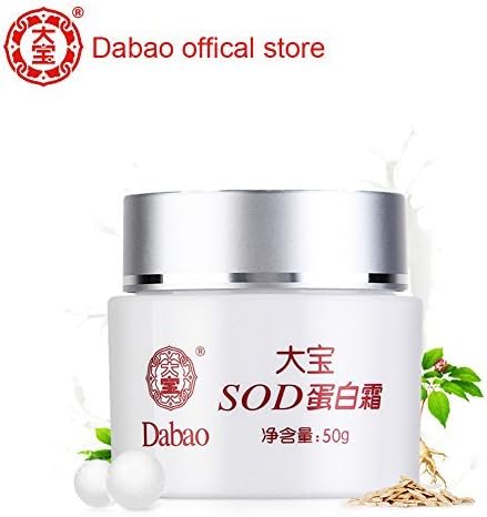 Dabao Face Cream Moisturizer Skin Care SOD Protein Cream Anti Dry Anti Oil Body Skin Whitening Nourishing Moisturizing Under bb Cream Before Make Up …
