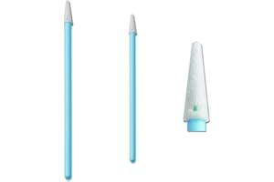 CI KYAN 3.0" PCB Board Cleaning Swabs, Cleanroom Lint Free Pointed Foam Tip Swab for Camera, Optical Lens, Electronics, Detailing, Small Hole and Hard-to-Reach Area CK-FS750 (100)