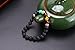 poppee The Chakras Bangle Natural Stone Budhi Seed Mala Handmade Tibetan Buddhist Prayer Beads Bracelet Bangle for Yoga Men and Women with Gift Box (Set of 2 7 Chakras (1))