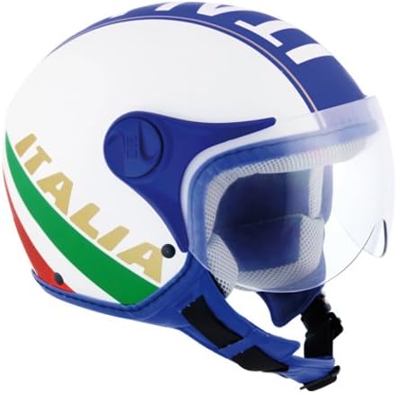 Amazon Fr Casque Moto Jet Comite De Gestion Mixte Bebe Enfant Italie Visor S Italia