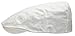Men's Linen Flat Ivy Gatsby Summer Newsboy Hats (White, SM)