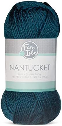 Fair Isle Nantucket Bulky Yarn, Sapphire