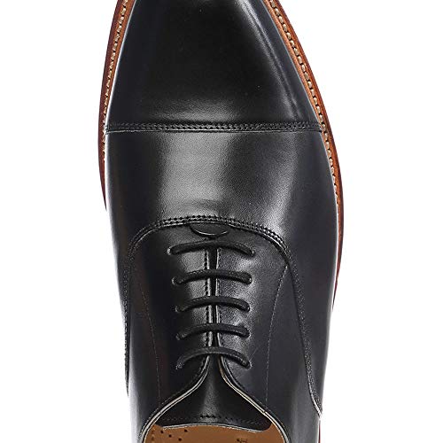 [2 Pairs] Pack Waxed Round Oxford Shoe Laces for Dress Shoes Chukka 3/32" Thin - Thumbnail 4