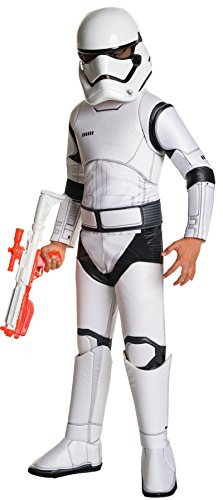 UHC Boy's Star Wars Stormtrooper Theme Outfit Party Kids Halloweem Costume