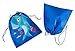 BLUE PANDA Drawstring Favor Bags for Shark Party (10 x 12 In, 12 Pack)