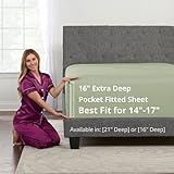 Kids Twin XL Fitted Sheet Only – Real 16” XL