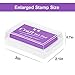 Ink Pads, GYORGKSHI Washable Stamp Pad for Kids, [16 Colors] Craft Scrapbooking Ink Stamp Pads for Rubber Stamps, Paper, Fabric